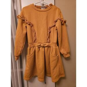 Sz 6 BlueBeri Blvd Fleece-Lined Dress